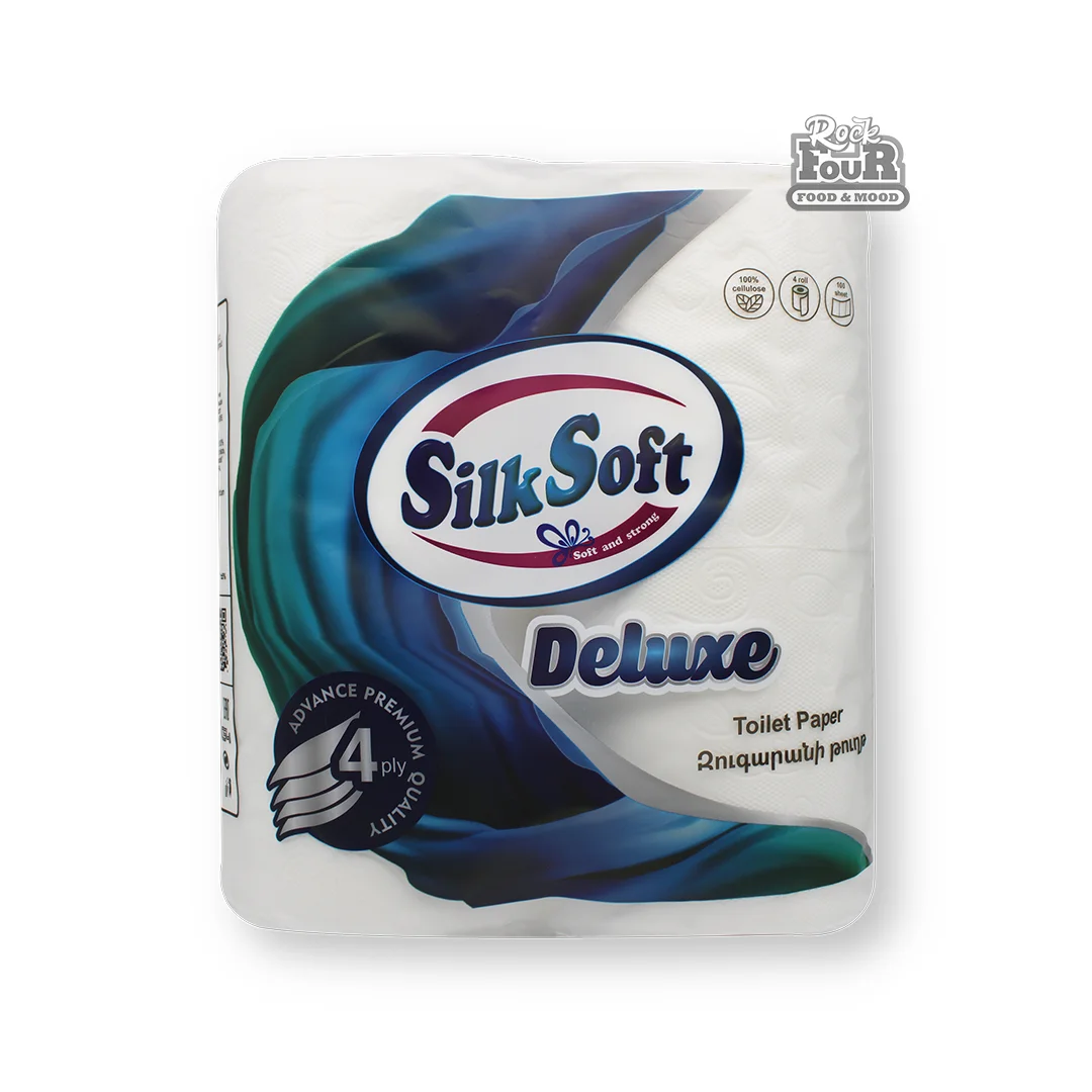 Զուգարանի թուղթ «Silk Soft Deluxe» 4հատ